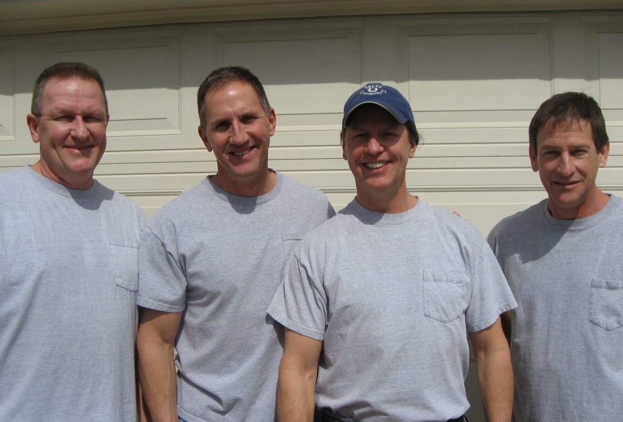The 4 brothers from Parker Brothers Carpet Cleaning